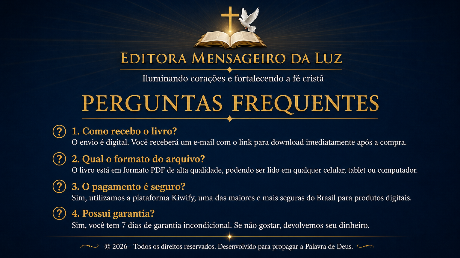 Dúvidas frequentes sobre o e-book